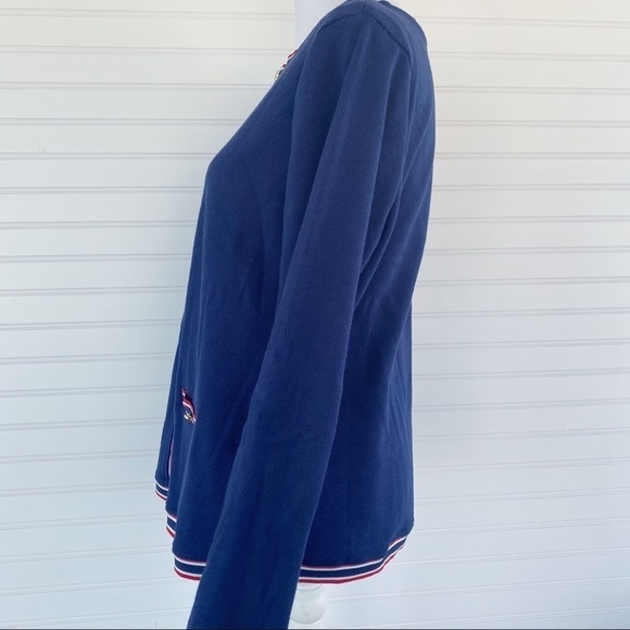 Full zip cardigan sweater Size Medium - Picture 3 of 12